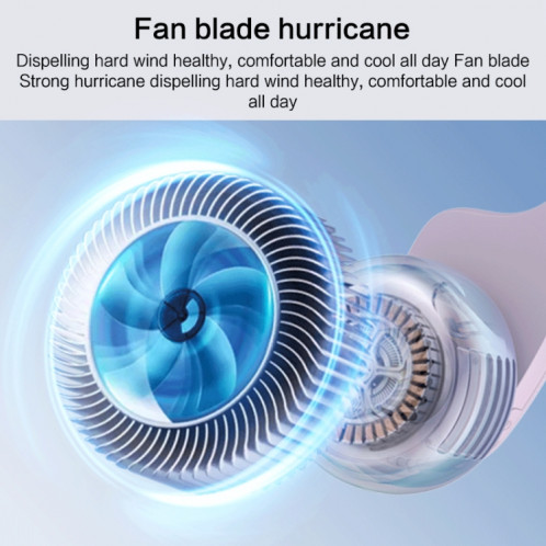 Ventilateur électrique à col suspendu MF086 (rose violet) SH901A1384-07