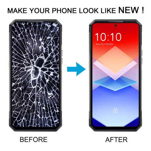Pour écran LCD Oukitel WP30 Pro avec numériseur, assemblage complet SH87121024-07