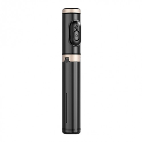 ZGA S02 Télécommande Bluetooth Trépied caché Selfie Stick (Noir) SZ301A1918-09