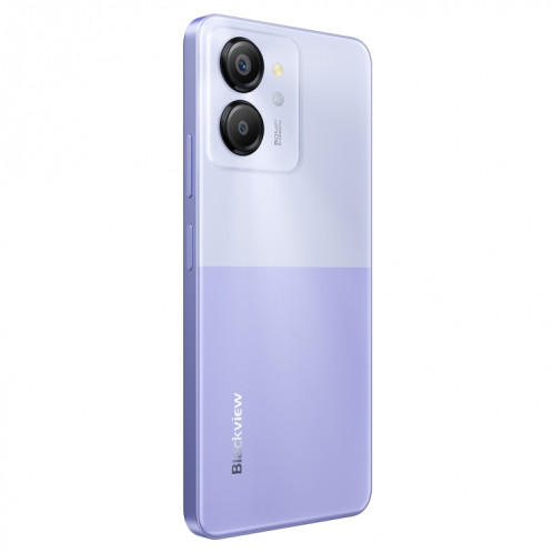  Blackview COLOR 8, 8 Go + 256 Go, identification d'empreintes digitales et de visage, 6,75 pouces Android 13 Unisoc T616 Octa Core jusqu'à 2,2 GHz, réseau : 4G, OTG (Wisteria Purple) SB902C223-015