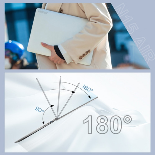 Ordinateur portable Ninkear N15 Air 15,6 pouces, 16 Go + 512 Go, Windows 11 Intel Celeron N95 Quad Core () SH701B1524-015