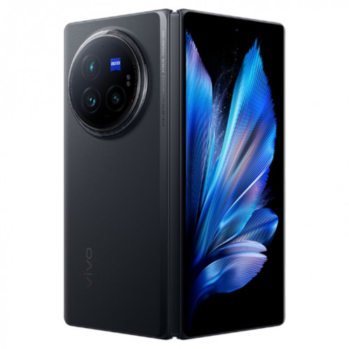vivo X Fold3 Pro, 16 Go + 1 To, Face ID / Identification par empreinte digitale, 8,03 pouces + 6,53 pouces Android 14 OriginOS 4 Snapdragon 8 Gen 3 Octa Core 3,3 GHz, OTG, NFC, Réseau : 5G (Noir) SV802A1888-016
