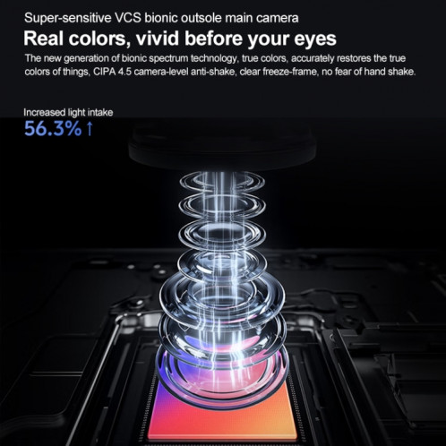 vivo X Fold3 Pro, 16 Go + 1 To, Face ID / Identification par empreinte digitale, 8,03 pouces + 6,53 pouces Android 14 OriginOS 4 Snapdragon 8 Gen 3 Octa Core 3,3 GHz, OTG, NFC, Réseau : 5G (Blanc) SV802B673-016