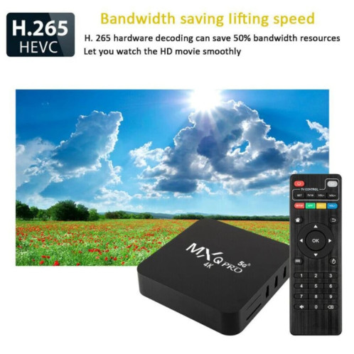 MXQ Pro RK3228A Quad-Core CPU 4K HD Décodeur réseau, RAM: 2 Go + 16 Go () SH901A247-09