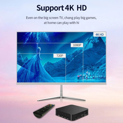 MXQ Pro RK3228A Quad-Core CPU 4K HD Décodeur réseau, RAM: 2 Go + 16 Go () SH901A247-09