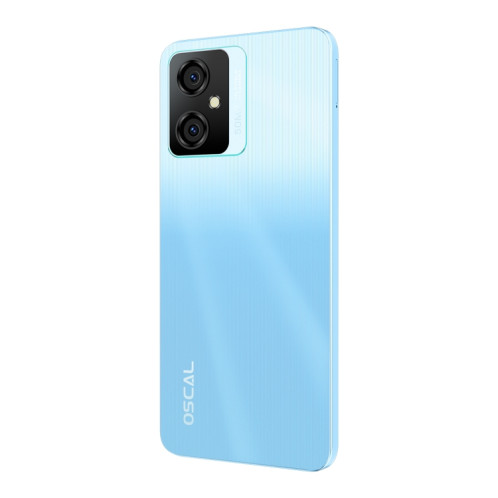  Blackview Oscal TIGER 10, 8 Go + 256 Go, 6,56 pouces Android 13 Unisoc UMS9230 T606 Octa Core jusqu'à 1,6 GHz, réseau : 4G, OTG (bleu ciel d'été) SB201B1924-012