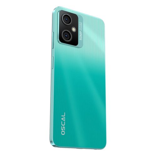  Blackview Oscal TIGER 10, 8 Go + 256 Go, 6,56 pouces Android 13 Unisoc UMS9230 T606 Octa Core jusqu'à 1,6 GHz, réseau : 4G, OTG (Dim Forest Green) SB201C187-012