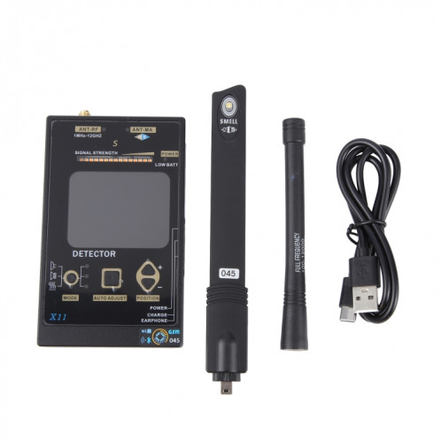 X11 Détecteur Multifonctionnel Anti-Espion Anti-écoute Anti-Tracker SH36131720-06
