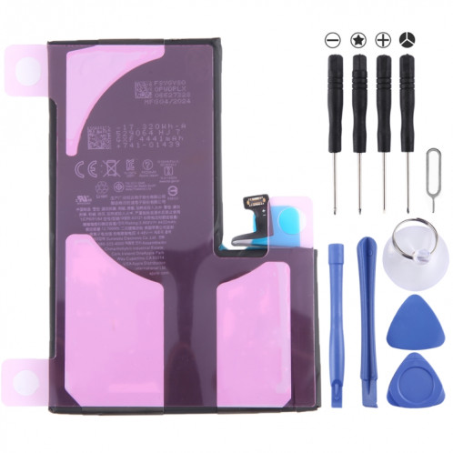 Pour iPhone 15 Pro Max A3121 4422mAh Remplacement de la batterie SH2401133-04