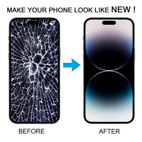 Pour iPhone 14 Pro Écran LCD OLED souple DD avec assemblage complet de numériseur SH2504982-07