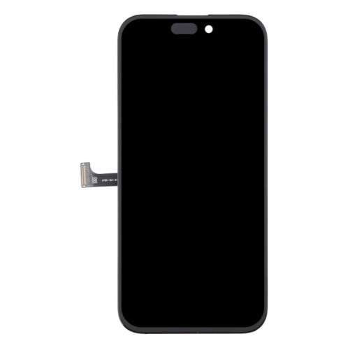 Pour iPhone 15 Pro Soft DD OLED LCD Screen avec numériseur Assemblage complet, retirer IC Besoin d'une réparation professionnelle SH25091855-014