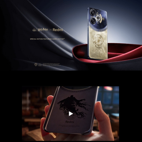 Xiaomi Redmi Turbo 3 Harry Potter, 16 Go + 512 Go, 6,67 pouces Xiaomi HyperOS Snapdragon 8s Gen 3 Octa Core 3,0 GHz, NFC, réseau : 5G, ne prend pas en charge Google Play (Harry Potter) SX801A1556-06