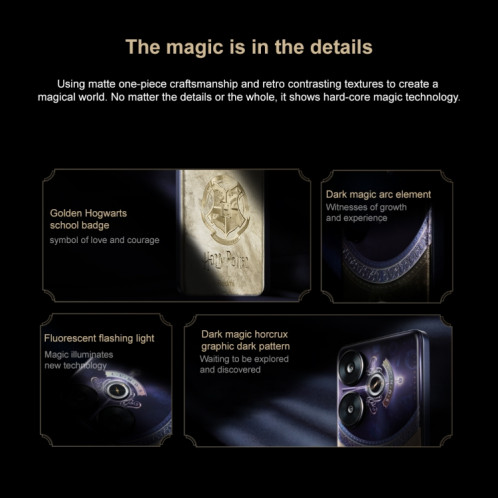 Xiaomi Redmi Turbo 3 Harry Potter, 16 Go + 512 Go, 6,67 pouces Xiaomi HyperOS Snapdragon 8s Gen 3 Octa Core 3,0 GHz, NFC, réseau : 5G, ne prend pas en charge Google Play (Harry Potter) SX801A1556-06