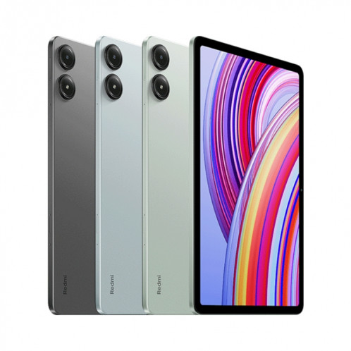 Tablette PC Xiaomi Redmi Pad Pro 12,1 pouces, 6 Go + 128 Go, HyperOS Qualcomm Snapdragon 7s Gen2 Octa Core, batterie 10 000 mAh (gris foncé) SX101A1584-022