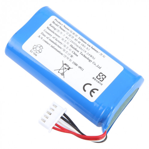Batterie de remplacement pour Sony SRS-X3, SRS-XB2, SRS-XB20, 2600mAh SH8401670-04