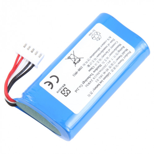 Batterie de remplacement pour Sony SRS-X3, SRS-XB2, SRS-XB20, 2600mAh SH8401670-04