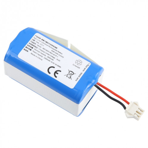 Batterie de remplacement pour ECOVACS DG500 INR18650 M26-4S1P 2600mAh SH8501941-04