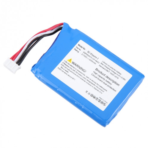 Batterie de remplacement pour Harman/Kardon Esquire 2 CP-HK03 GSP805070, 3200mAh SH8701437-04