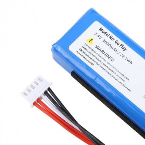 Batterie de remplacement pour Harman Kardon GSP1029102 01, 3000mAh, 3200mAh SH8702166-04