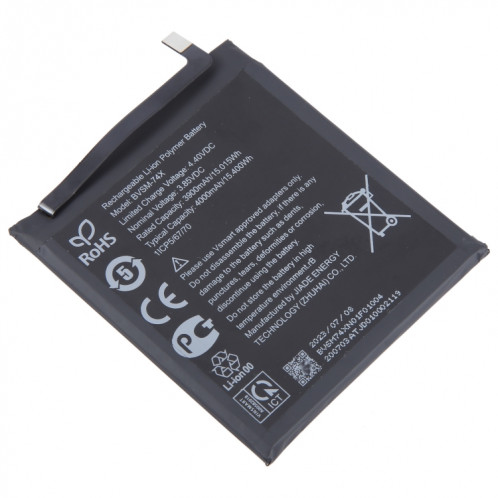 Pour remplacement de batterie VSMART BVSM-74X 4000mAh SH91081715-04