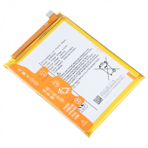 Pour remplacement de batterie VSMART 50906550E 5000mAh SH91111114-04