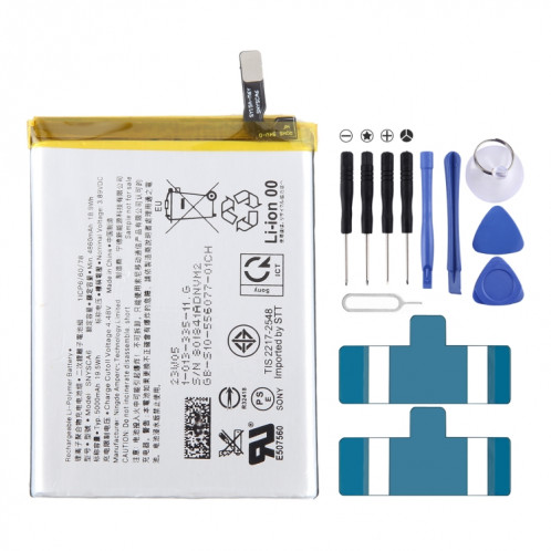 Pour Sony Xperia 1 IV Mark4 SNYSCA6 5000mAh remplacement de la batterie SH93021231-04