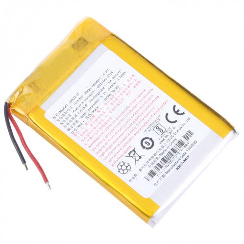 Pour remplacement de batterie Amazfit EVE L0922-LF 750mAh SH9602533-04