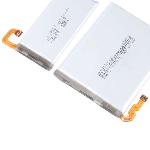 Pour Samsung Galaxy Z Flip5 2620mAh 971mAh 1 paire de batterie de remplacement SH02031738-04