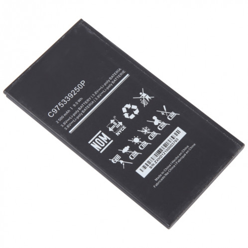 Pour BLU Dash X Plus LTE D0030UU C975339250P 2500mAh remplacement de batterie SH03011436-04