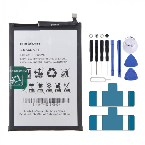 Pour BLU G71 G0430WW C976447500L 5000mAh remplacement de batterie SH03021800-04