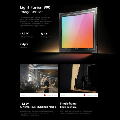  Xiaomi 14 5G Global, 12 Go + 256 Go, 6,36 pouces Xiaomi HyperOS Snapdragon 8 Gen 3 Octa Core 3,3 GHz, réseau : 5G (noir) SX401A775-025