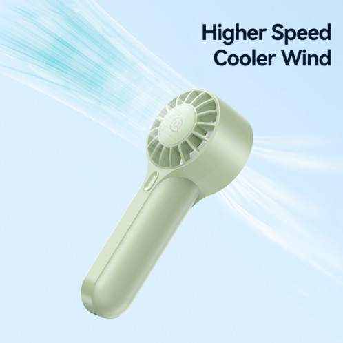 USAMS ZB288 Mini ventilateur portatif rechargeable haute vitesse de type C (vert) SU301C71-08