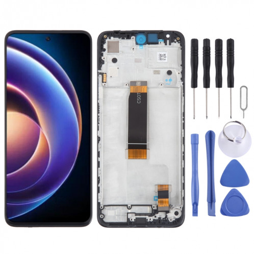 Pour Xiaomi Redmi Note 12R IPS matériel écran LCD numériseur assemblage complet avec cadre SH1810467-07
