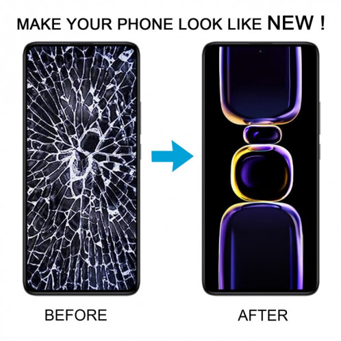 Pour Xiaomi Redmi K60 Pro écran LCD matériel OLED d'origine avec numériseur assemblage complet SH3402619-07