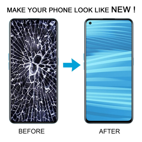 Pour Realme GT2 Original AMOLED LCD écran numériseur assemblage complet avec cadre SH44021028-07