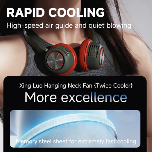 MF088 XINGLUO Ventilateur électrique avec tour de cou (Blanc) SH501C923-010