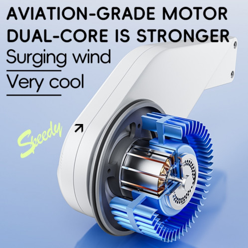 Ventilateur électrique à bande de cou rapide MF089 (blanc) SH701A670-010