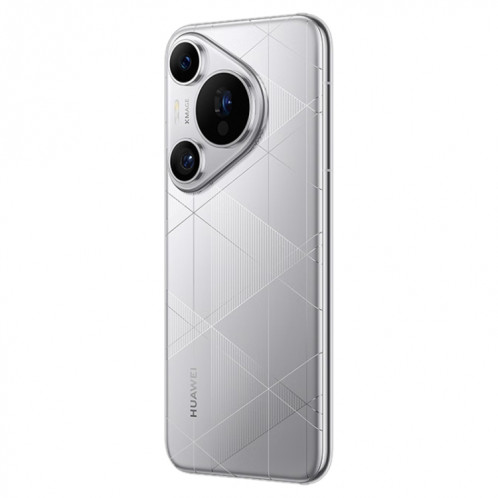 HUAWEI Pura 70 Pro+, 16 Go + 1 To, identification par empreinte digitale sur écran, 6,8 pouces HarmonyOS 4.2 Kirin 9010 Octa Core jusqu'à 2,3 GHz, NFC, OTG, non compatible avec Google Play (argent) SH002B1995-013