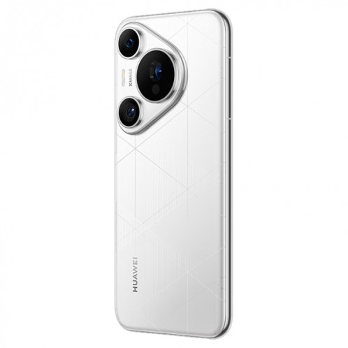 HUAWEI Pura 70 Pro+, 16 Go + 1 To, identification par empreinte digitale à l'écran, 6,8 pouces HarmonyOS 4.2 Kirin 9010 Octa Core jusqu'à 2,3 GHz, NFC, OTG, ne prend pas en charge Google Play (blanc) SH002C1418-013