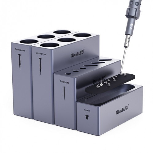 Boîte de rangement modulaire multifonctionnelle en alliage d'aluminium QianLi iCube SQ4254602-07