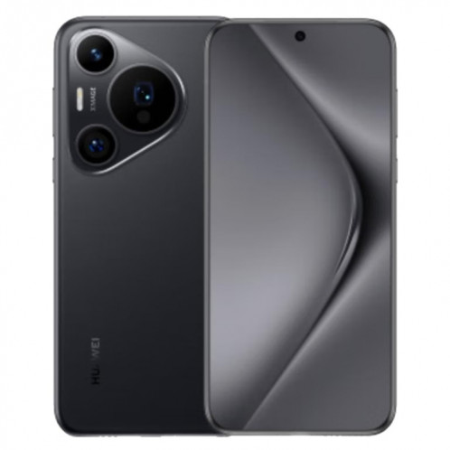 HUAWEI Pura 70 Pro, 12 Go + 512 Go, identification par empreinte digitale à l'écran, 6,8 pouces HarmonyOS 4.2 Kirin 9010 Octa Core jusqu'à 2,3 GHz, NFC, OTG, ne prend pas en charge Google Play (noir) SH901A231-013