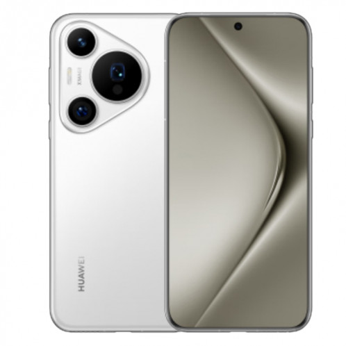 HUAWEI Pura 70 Pro, 12 Go + 1 To, identification par empreinte digitale à l'écran, 6,8 pouces HarmonyOS 4.2 Kirin 9010 Octa Core jusqu'à 2,3 GHz, NFC, OTG, ne prend pas en charge Google Play (blanc) SH902C991-013