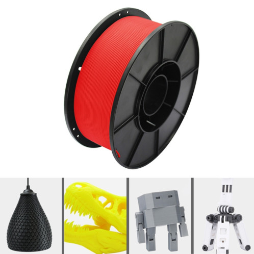 Matériau composite PLA-F de filament d'imprimante 3D 1.0KG (rouge) SH301B1522-010