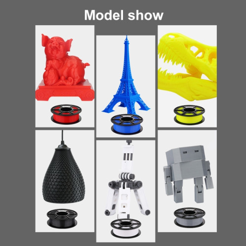 Matériau composite PLA-F de filament d'imprimante 3D 1.0KG (orange) SH301I1036-010