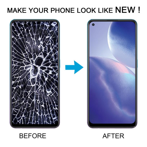 Écran LCD AMOLED d'origine pour OPPO Reno5 Z, assemblage complet avec cadre SH17041894-07