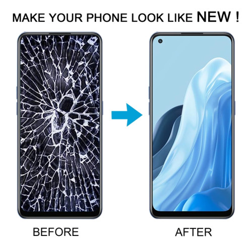 Écran LCD AMOLED d'origine pour OPPO Find X5 Lite, assemblage complet avec cadre SH17191485-07