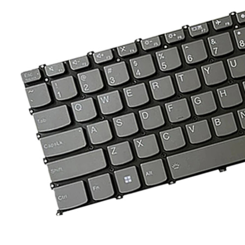 Pour Lenovo IdeaPad 5 US Version Clavier rétroéclairé pour ordinateur portable, touche F10 avec icône de verrouillage (gris) SH901B66-05