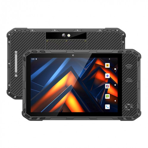 Tablette PC robuste UNIWA UTAB R801 4G, 4 Go + 64 Go, 8,0 pouces Android 11 MT6771T Octa Core prise en charge NFC GPS (noir) SU301A144-07