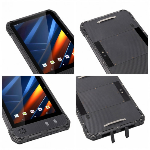 Tablette PC robuste UNIWA UTAB R801 4G, 4 Go + 64 Go, 8,0 pouces Android 11 MT6771T Octa Core prise en charge NFC GPS (noir) SU301A144-07
