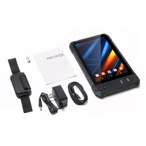 Tablette PC robuste UNIWA UTAB R801 4G, 4 Go + 64 Go, 8,0 pouces Android 11 MT6771T Octa Core prise en charge NFC GPS (noir) SU301A144-07